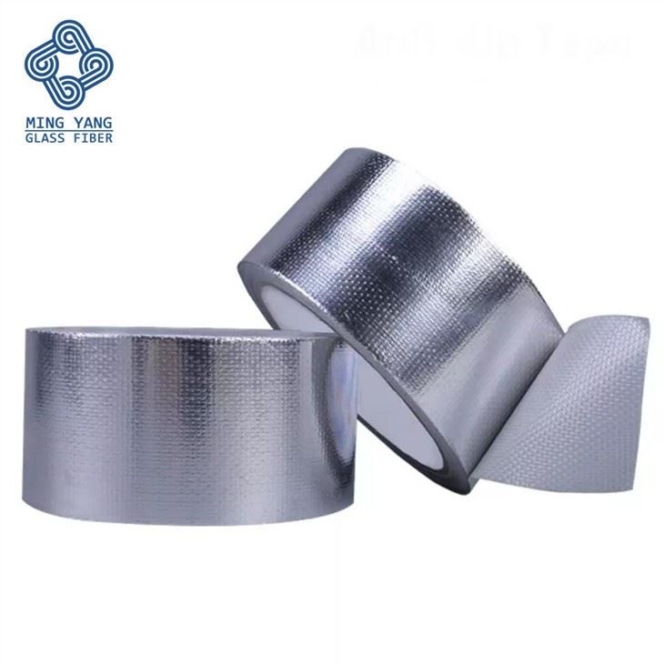 Aluminum Foil Glass Cloth Tape For Duct