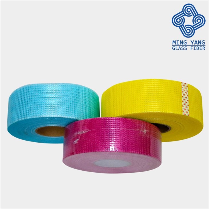 Factory Direct Production High Viscosity And Strong Mesh Colorful Fiberglass Drywall Adhesive Tape