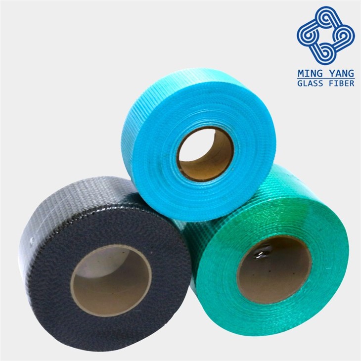 Factory Direct Production High Viscosity And Strong Mesh Colorful Fiberglass Drywall Adhesive Tape