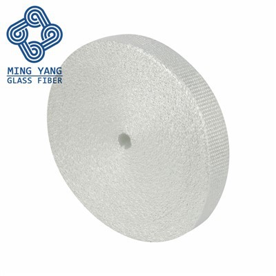 Ugnį sulaikanti stiklo pluošto juosta